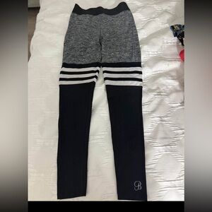 Stylish Gray and Black Kids Leggings